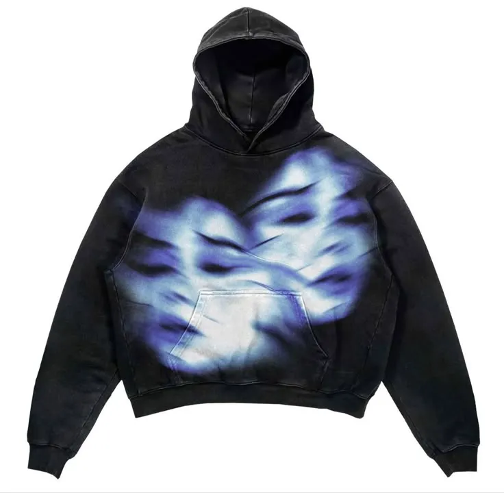 Two faces hoodie (S)